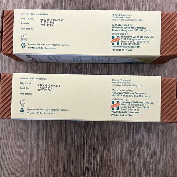 Himalaya Botanique toothpaste. Two 5.29 oz new unopened toothpastes. - Picture 3 of 4
